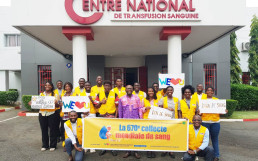 The 669th Blood Drive in the United States and the 670th in Gabon