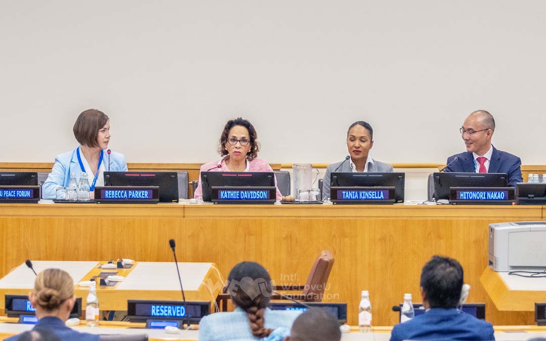 WeLoveU Hosts the Global Peace Forum at UN Headquarters